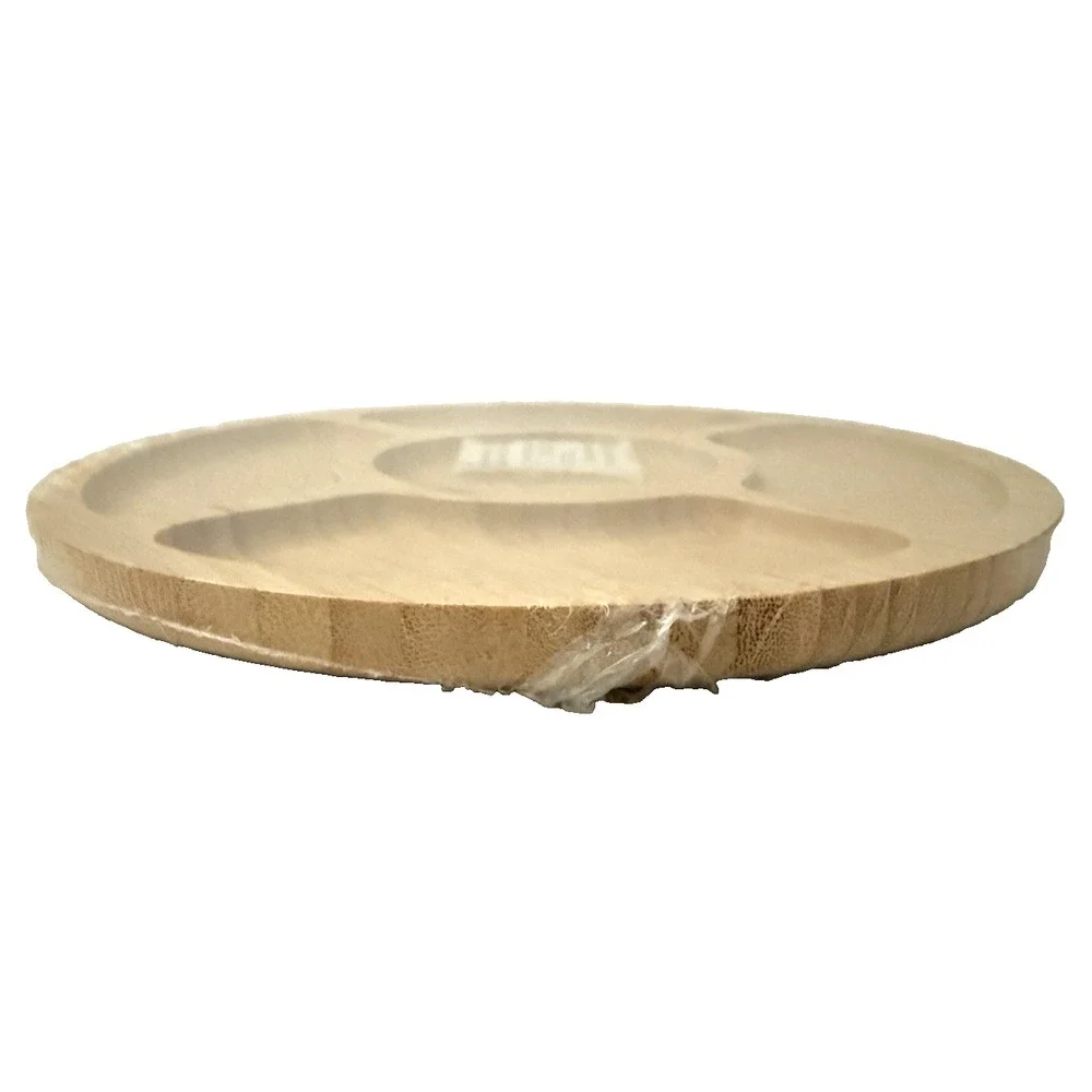 Round Bamboo Charcuterie Board Small 9